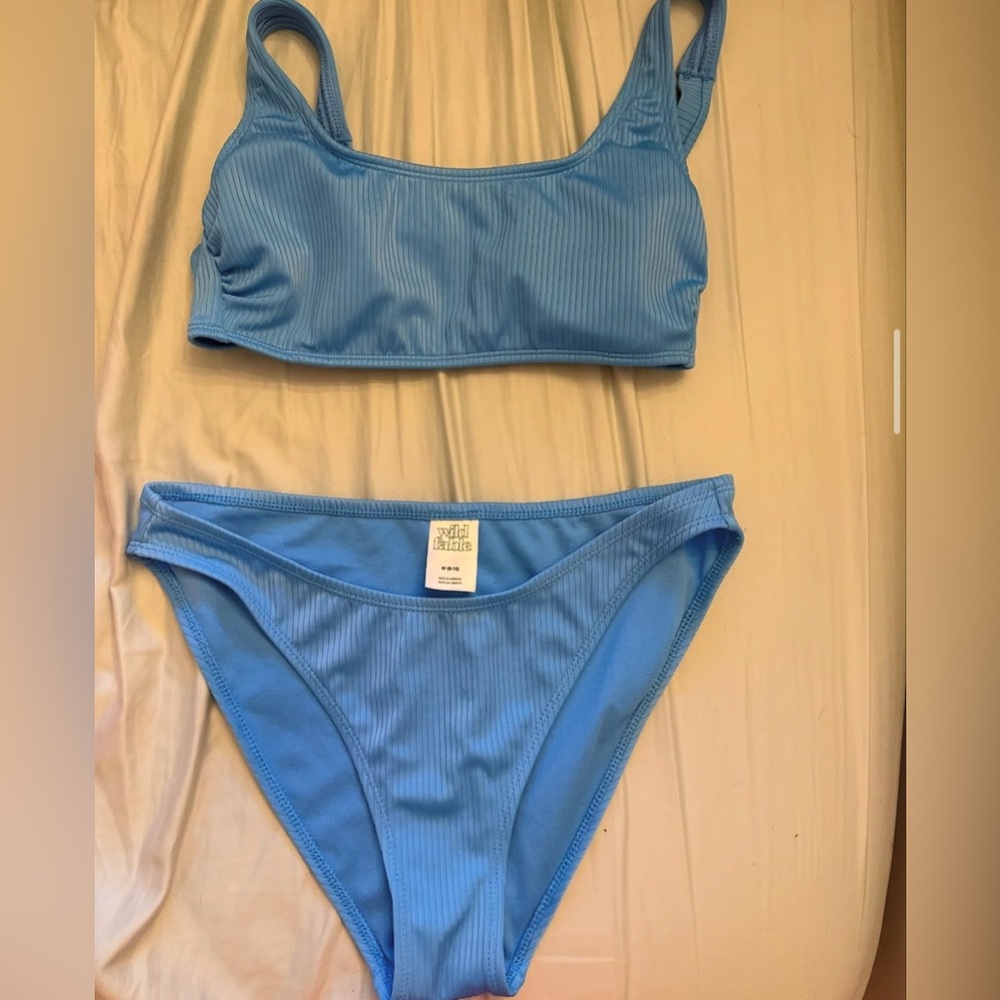 Wild fable blue bathing suit set